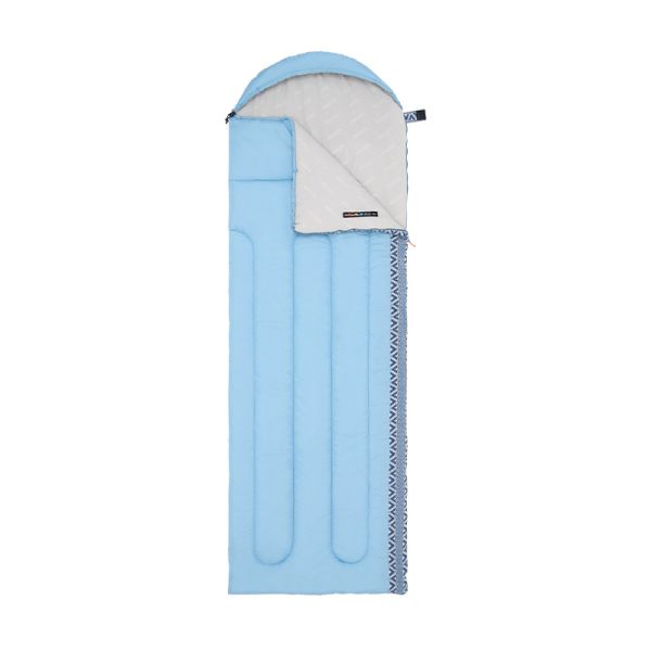 Спальный мешок Naturehike Envelope Down L 250 NH21MSD07-BLL250 (190+30)х75 см, голубой