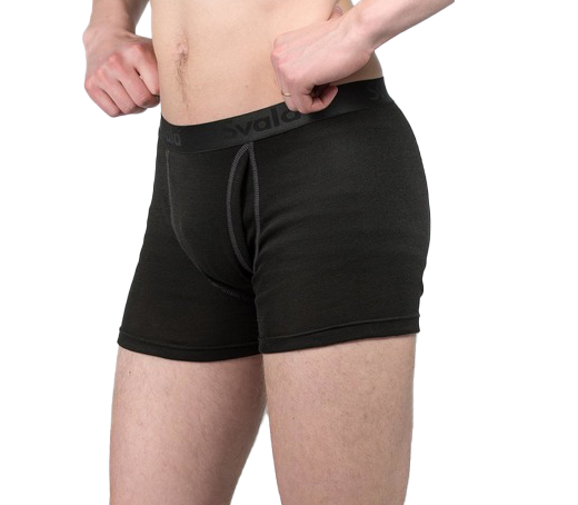 Термобелье Svala Merino Boxer черный 2XS